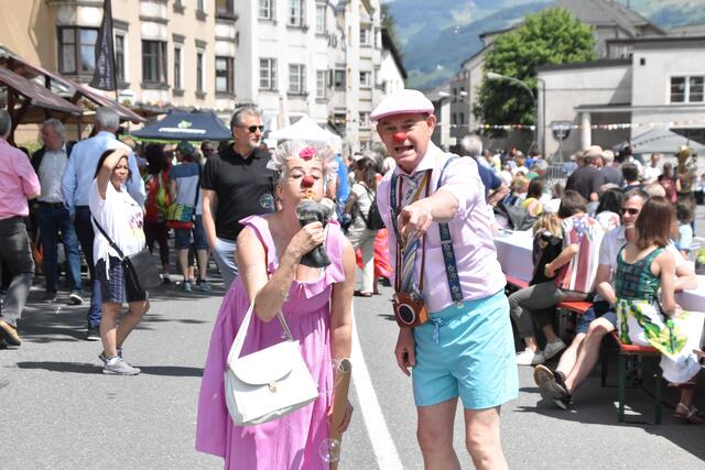 Die Clowns Herbert und Mimi sorgten für Lacher. | Foto: Kendlbacher