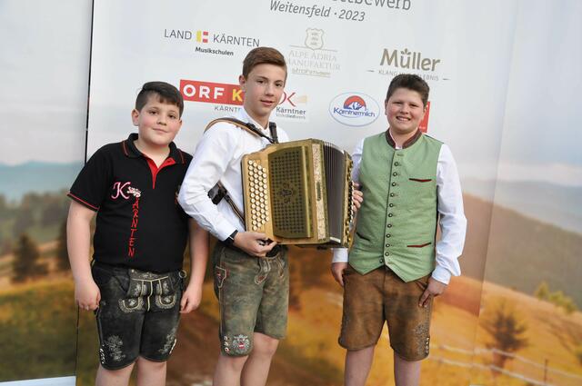 Fabian Watschinger, Sieger Raphael Maier, David Furian,