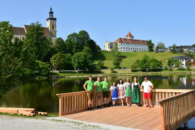 Aussichts-Plattform eine Bereicherung am Badesee | Foto: Robert Zinterhof