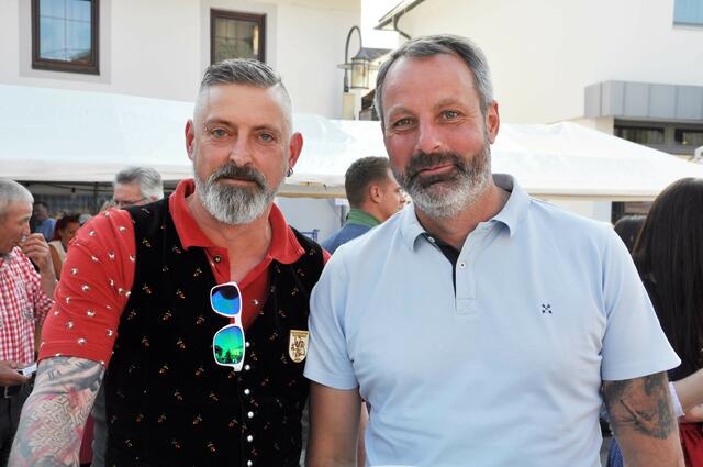 Mit dabei waren Harald Hintermann und Martin Winkler