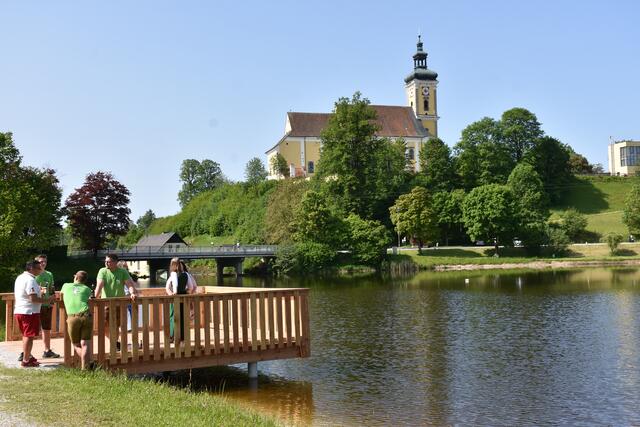 Aussichts-Plattform eine Bereicherung am Badesee | Foto: Robert Zinterhof