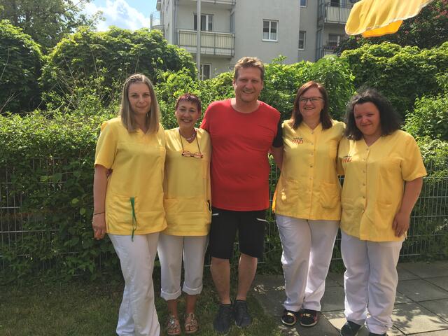Eva-Maria Panstingl, Manuela Hörmann, Vize-Bürgermeister Stefan Bauer, Michaela Haller und Petra Götzenbrucker (v.l.) | Foto: Sandra Würfl