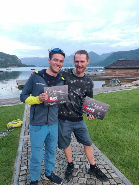 Die beiden Überflieger David Astl und Markus Waltl. | Foto: DFC/Sarah Riedmann