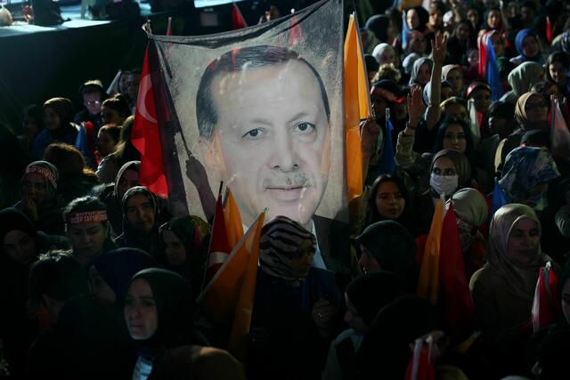 Österreichs Politik steht dem Wahlerfolg von Erdogan gespalten gegenüber. | Foto: ADEM ALTAN / AFP / picturedesk.com 
