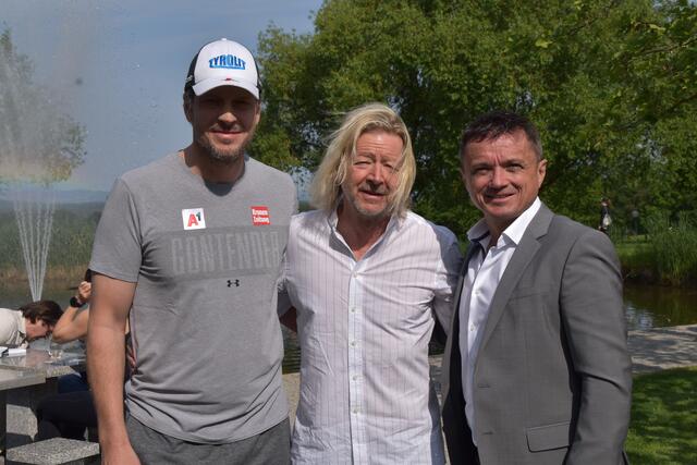 Roland Assinger mit Karl Reiter und Richard Senninger | Foto: Michael Strini