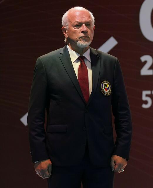 Der Präsident des österreichischen Karatebundes, Georg Rußbacher. | Foto: Martin Kremser/Karate Austria
