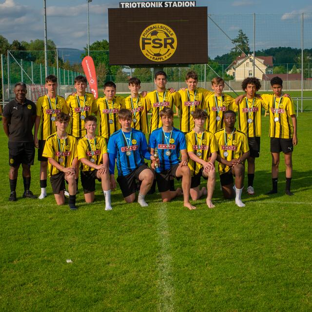 Die Fußballschule Raffl musste sich mit dem zweiten Platz begnügen. | Foto: Jan Ziegler