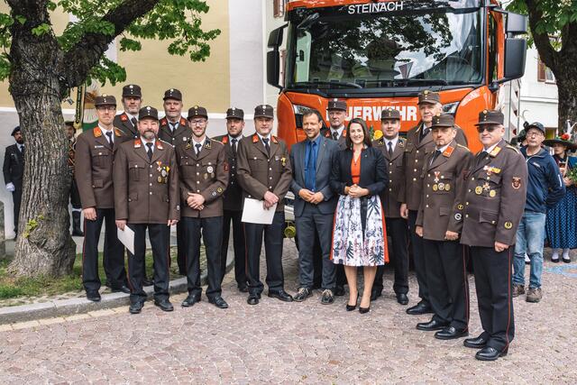 Ehrung für 25 Jahre Mitgliedschaft | Foto: Julian Pernsteiner