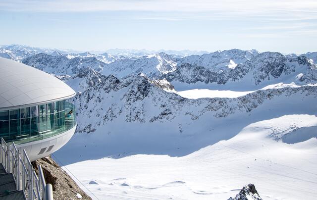 Der Pitztaler Gletscher punktet bei den Gästen mit seiner Schneesicherheit. | Foto: Stefanie Bohnow