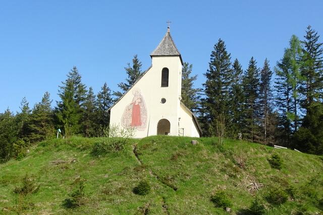 Start beim Kircherl am Kernhofer Gscheid