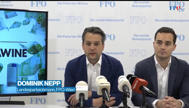 Die Wiener Freiheitlichen wollen gegen die "rote Kostenlawine" vorgehen – und starten eine Petition, bei der unter anderem die Rücknahme von Teuerungsmaßnahmen der Stadtregierung gefordert wird. | Foto: FPÖ Wien/Facebook/Screenshot