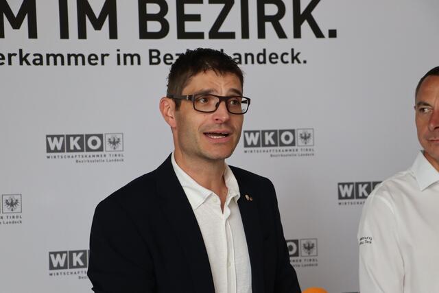 Michael Gitterle, Wirtschaftsbund-Bezirksobmann. | Foto: Elisabeth Neuner
