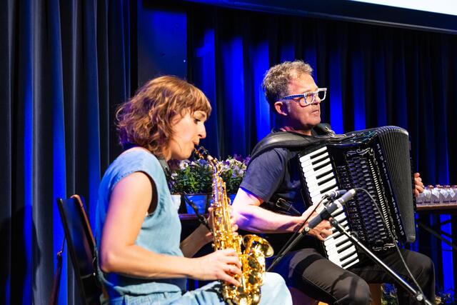Sind nach 2022 auch heuer wieder musikalische Begleiter des KLASSENTREFFENS. Tschulie und Siggi Haider. | Foto: Herbert Waltl