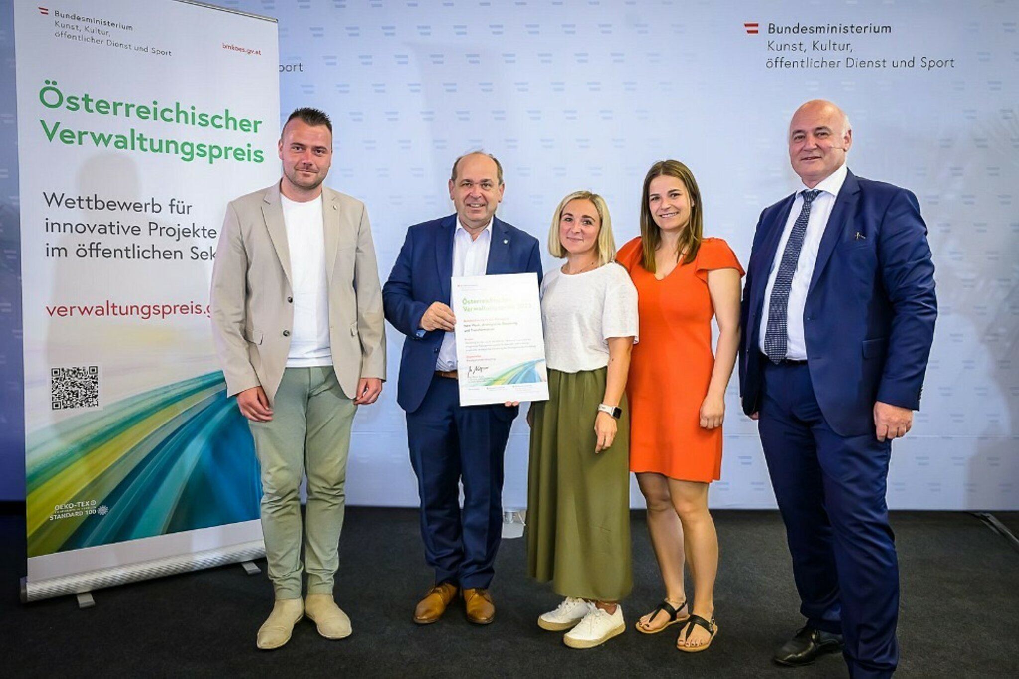 Auszeichnung für Marktgemeinde Hörsching - Linz-Land