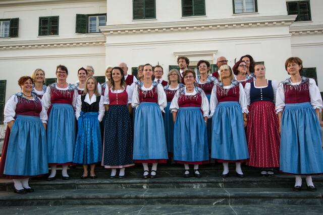 Insgesamt zählen 18 Männer und Frauen zum Gemischten Chor Rosegg. | Foto: Gemischter Chor Rosegg