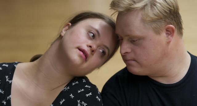 Raphael und Johanna lernten sich im Tanzverein "Ich bin O.K." kennen und lieben. | Foto: NGF