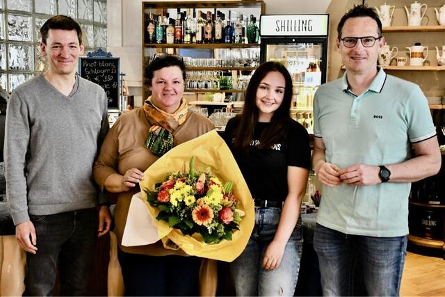 Vizebürgermeister Armin Egger, MSc
Judith und Britta Flath
Bürgermeister Michael Maier
