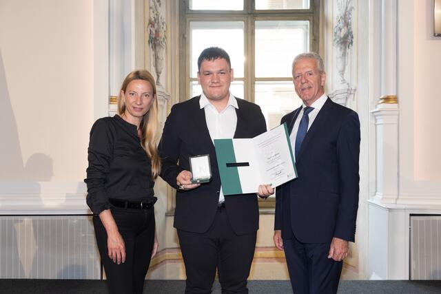 Football-Europameister Matthias Mörth aus Wies | Foto: Land Steiermark/Scheriau
