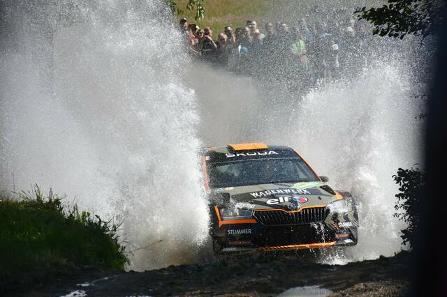 Rallye W4 Sieger Hermann Neubauer. | Foto: Harald Illmer