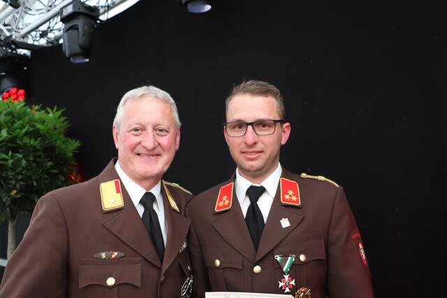 ABI Johann Masser und HBI Kevin Linhart | Foto: Edith Ertl
