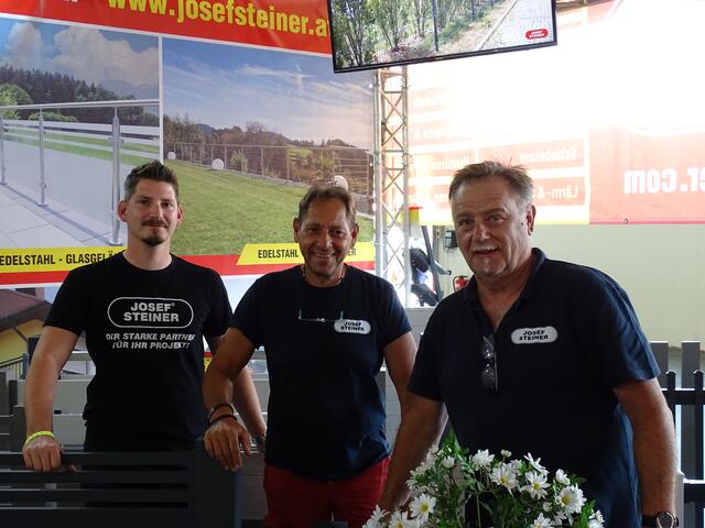 Michael Scholler, Andreas Gruber und Christoph Latzel | Foto: Simon Glösl