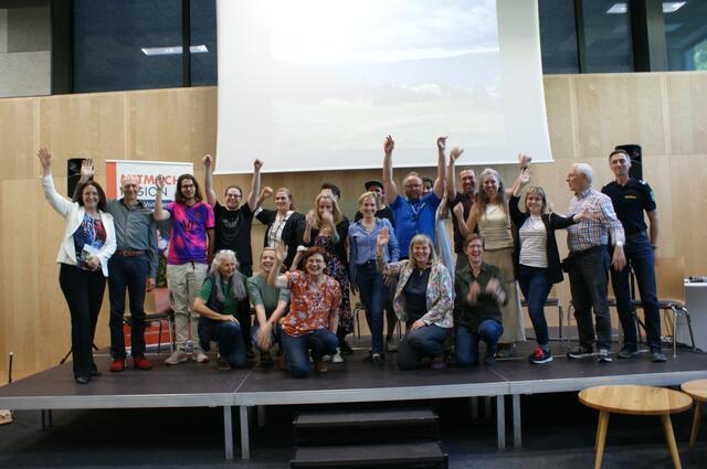 Mit großer Begeisterung wurde am Mitmachprojekt gearbeitet. | Foto: Renate Sabathi