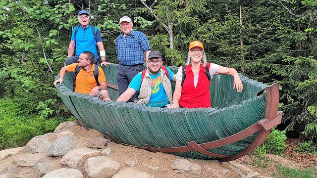Das Boot wurde aus Glas gefertigt | Foto: KK