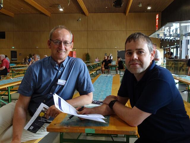 Werner Roher und Thomas Priester | Foto: Simon Glösl