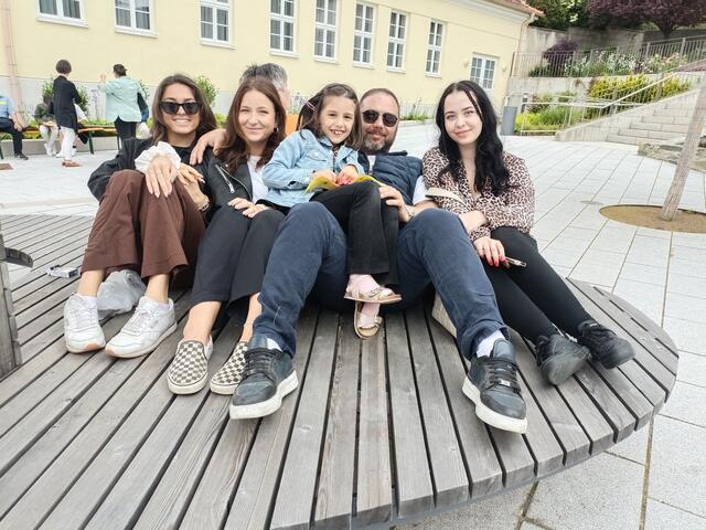 Familie Widlhofer und Familie Maran