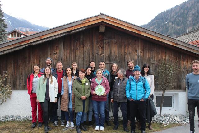 Die Klimaräte und -rätinnen setzten sich für ihre Projekte auch weiterhin ein. | Foto: Klimabündnis Tirol