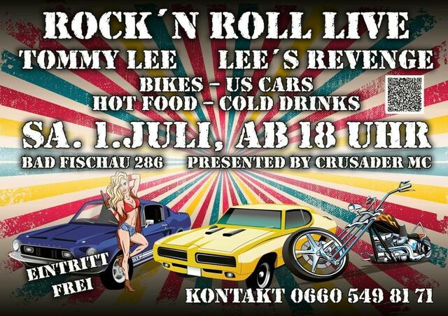 Rock'n Roll pur bei freiem Eintritt am Clubgelände des Crusader MC