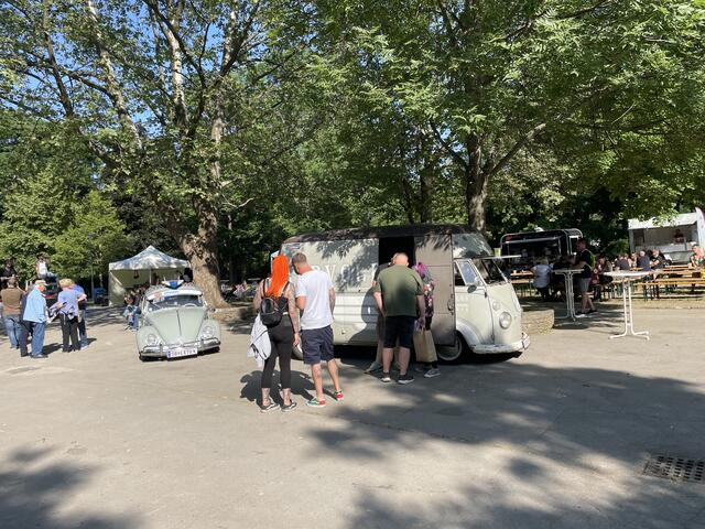 Oldtimer bei Musik im Park in Traiskirchen 2023 | Foto: Katrin Pirzl