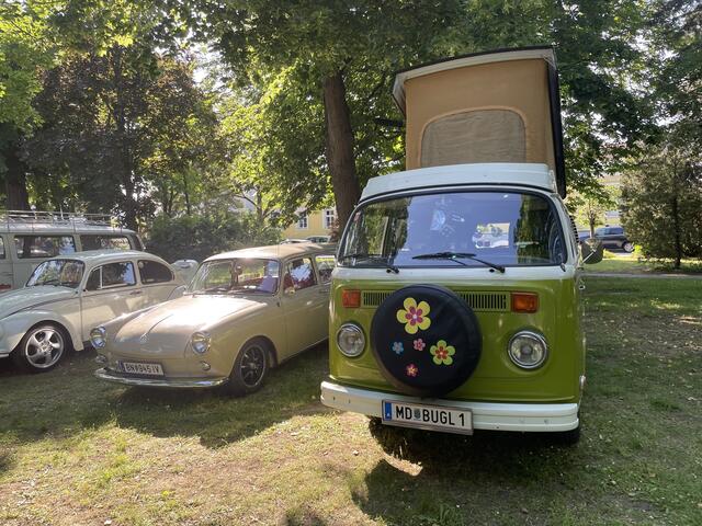 Oldtimer bei Musik im Park in Traiskirchen 2023 | Foto: Katrin Pirzl