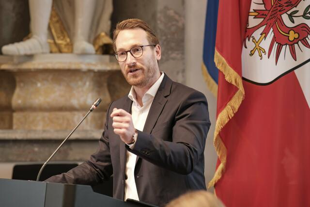Philip Wohlgemuth, Verkehrssprecher und stellvertretender Klubobmann der SPÖ im Tiroler Landtag. | Foto: SPÖ