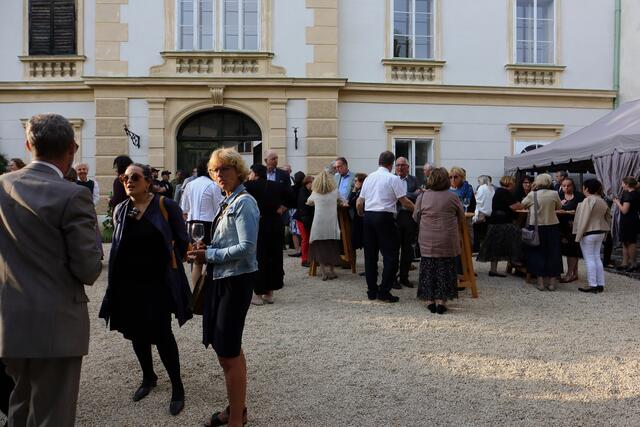 Gedankenaustausch in der Pause | Foto: Ingrid Seifert