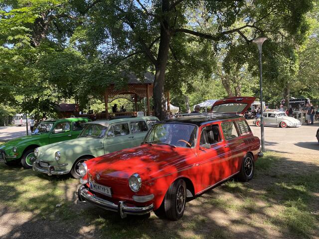 Oldtimer bei Musik im Park in Traiskirchen 2023 | Foto: Katrin Pirzl