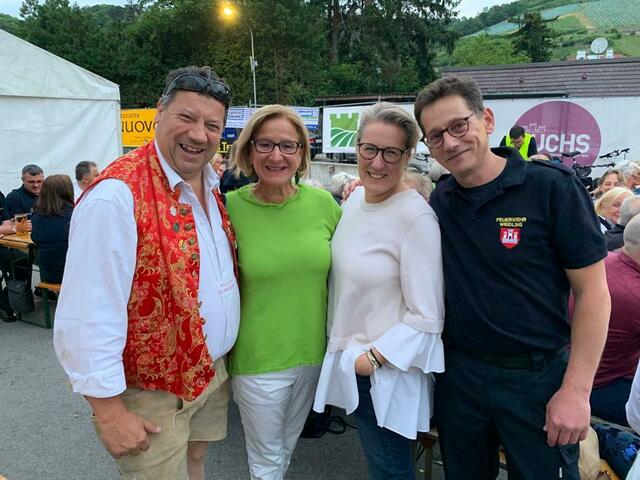 Der "Wiesenschurli" sorgte beim Fest für Stimmung. | Foto: zVg.
