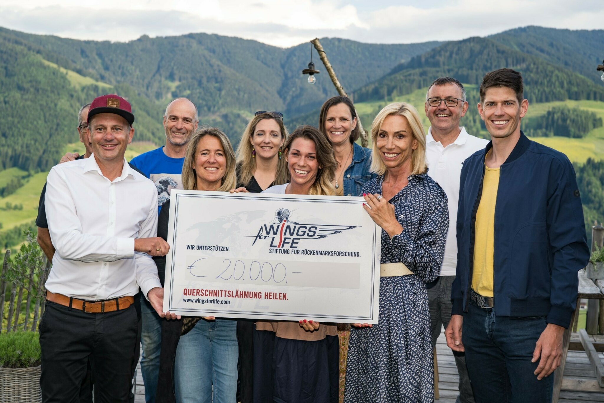 Wings for Life Saalfelden Laufen für die, die es nicht können Pinzgau