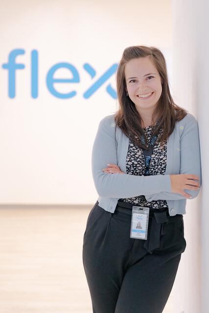 Jasmin Pucher ist froh ihren Arbeitsplatz in der Stadtgemeinde Althofen gefunden zu haben.  | Foto: Flex Althofen