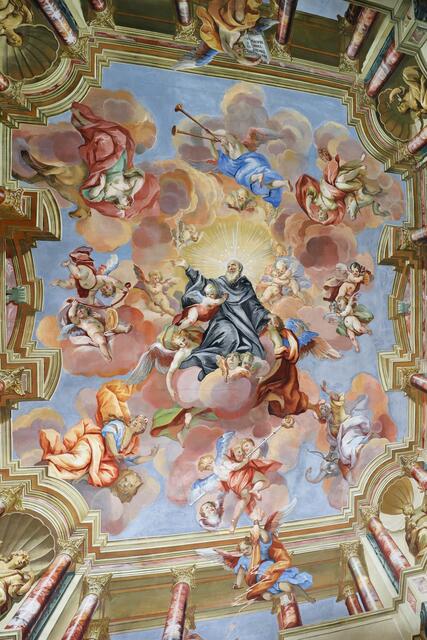 Das Deckenfresko im Stift Ossiach | Foto: Anne P.