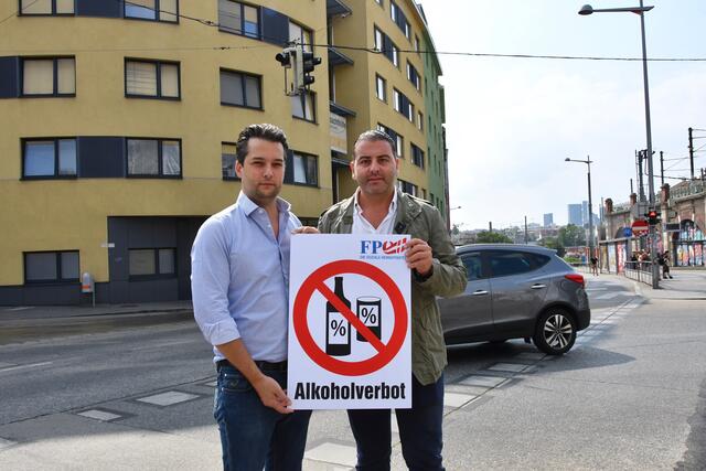 Die FPÖ Mariahilf und Margareten fordern immer wieder verschiedene Maßnahmen rund um den Margareten- und Gumpendorfer Gürtel. Dazu zählen ein Alkoholverbot ebenso wie verstärkte Polizeipräsenz und das Aufstellen von Videokameras.  | Foto: FPÖ 