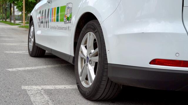 SAM – die Sanfte Alltags Mobilität ist ab sofort wieder in der Bezirkshauptstadt Hartberg unterwegs. | Foto: SAM