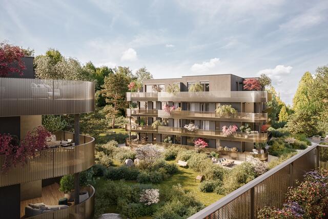 Schon Ende des Jahres soll die Wohnanlage bezugsfertig sein.  | Foto: Christian Pichlkastner