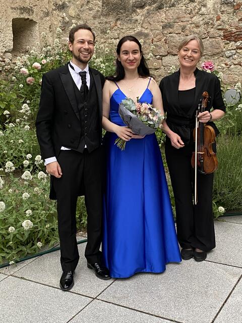 Daniel Auner, Adela Liculescu und Irmgard Marboe. | Foto: MSO