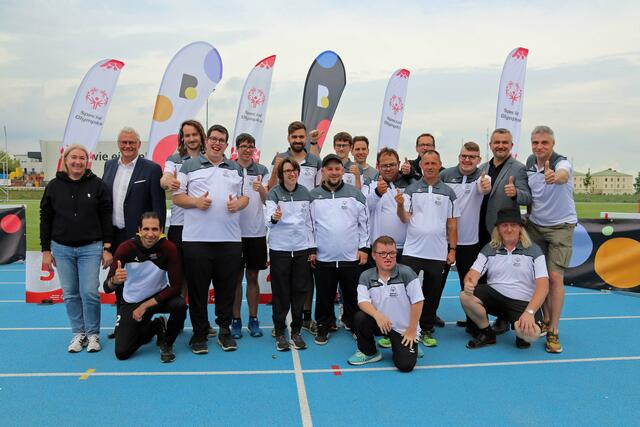 Für acht Athletinnen und Athleten geht es bei den Special Olympics World Summer Games in Berlin auf Medaillenjagd.  | Foto: Landesmedienservice Burgenland