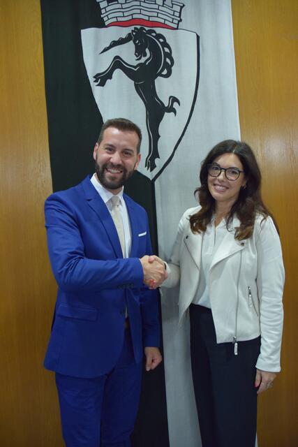 Bgm. Simon Tschann, Stadträtin Andrea Mallitsch | Foto: Stadt Bludenz