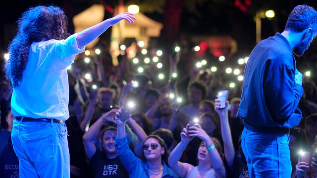 Großer Andrang herrschte auch beim Konzert von EsRAP am Samstag.  | Foto: Franz Hagmann