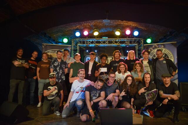 Acht Bands standen im Finale des ON STAGE Bandcontest im Kulturkeller Gleisdorf. | Foto: Peter Fritz