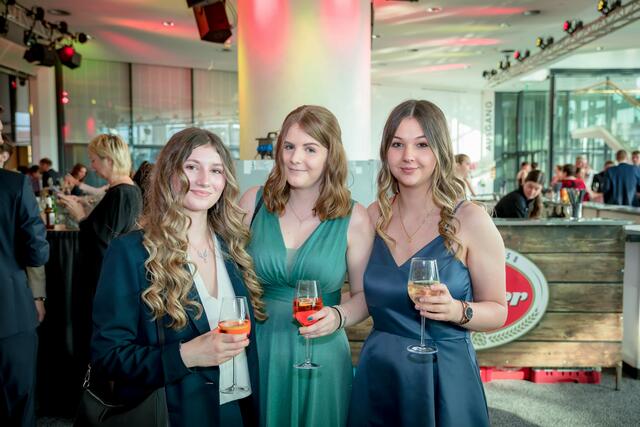 Auch das Krappfeld war vertreten: Viktoria, Selina und Hannah.