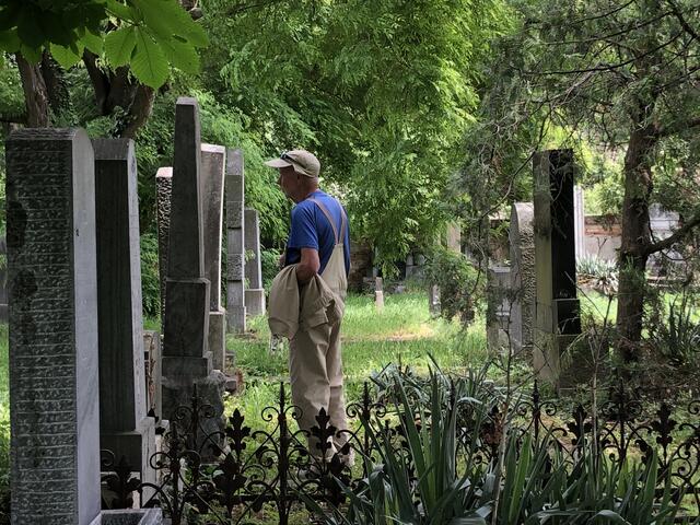 Ein Besuch des jüdischen Friedhofs | Foto: Robert Streibel
